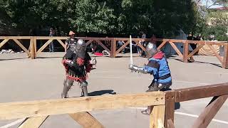 Пороховая Башня 2019, Одесса. Второй день : баклер - меч , часть 1.