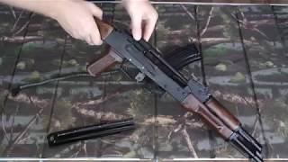 Пневм. винтовка "Кадет АКМ" - разборка, устройство и принцип работы