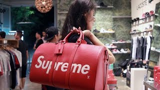 INSANE SUPREME X LV POP UP SHOP IN VANCOUVER (pieces still for sale)