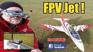 First Person View (FPV) RC JET RIDE (RunCam2 FPV docking station): ESSENTIAL RC FLIGHT TEST [4K]