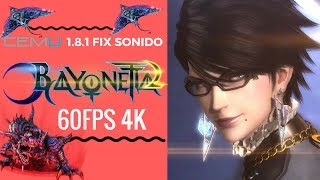 Cemu 1.8.1 | Bayonetta 2 4k 60fps | Sonido del tiempo arreglado