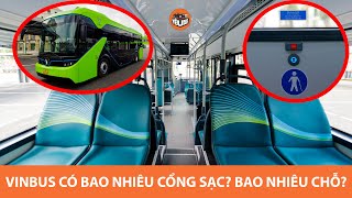 Xe buýt điện VinBus có bao nhiêu cổng sạc USB, chở tối đa bao nhiêu khách? |Yêu Xe|