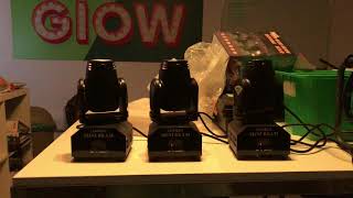 Lixada 50W DMX512 Moving Heads