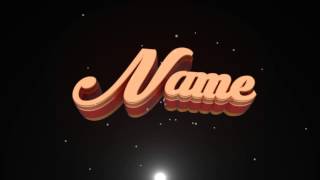 FREE INTRO TEMPLATE: Orange and Red l Fresh FX  (Blender ONLY)