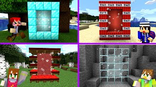 マイクラなのにポータルの種類がめちゃくちゃ増えた!?【オリジナルMOD:赤髪のとも:あかがみん】