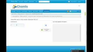 Chamilo 1.9 Tutorial - Vol 7 - Sessions