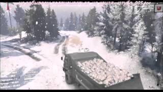 SpinTires   Мод «Первый снег» версия 1 для SpinTires 03.03.16