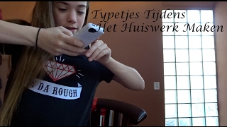 Typetjes Tijdens Het Huiswerk Maken