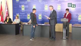 Вручение ключей  и документов от квартир детям- сиротам в  Коврове