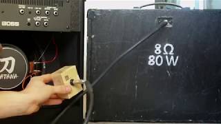 Boss Katana 1x12 Combo - How to connect an External Speaker Cab (does NOT mute the Internal Speaker)