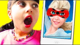 УГАДАЙ БЛОГЕРА Николь Алиса как Акинатор Вики шоу Кэти Макс мульт видео для детей Челлендж Валеришка