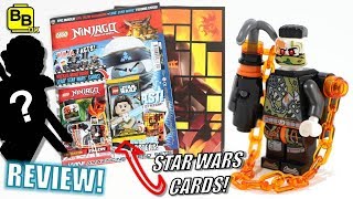 SW CARDS & TALON!! LEGO NINJAGO MAGAZINE REVIEW ISSUE 41!