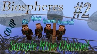 Minecraft 1.4.7 Biospheres (Coop) [Серия 2] "Проблемы генерации биосфер..."