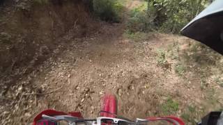 11 Year Old Jumps & Rides Honda CRF 80