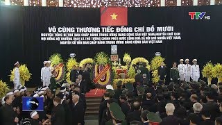 Đoàn Thanh Hóa viếng nguyên Tổng bí thư Đỗ Mười