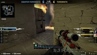 Counter Strike Global Offensive Mirage 4k clutch