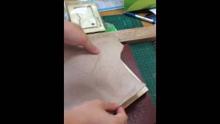 How to use leather die cut?