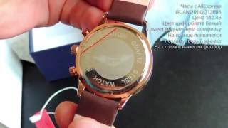 Часы Guanqin GQ12003 с AliExpress