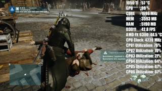 Assassin's Creed: Unity - FX 6300 + GTX 1050 TI (Max Settings + Fxaa 1080p)