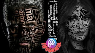 ? TUTORIAL PICSART EFEITO TIPOGRAFIA ??