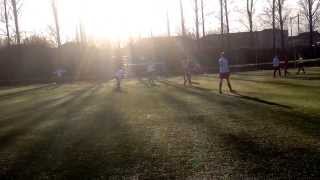 Third Lanark v Lochfyneside AFC. The HiHi are in white