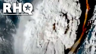 Video Shows Damage Caused By Tonga Volcanic Eruption