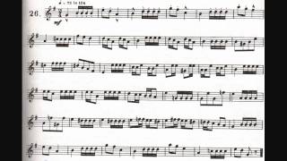ARBANS SINGLE TONGUE EXERCISE #26