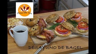 Desayuno de Bagels