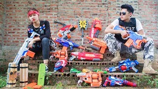 LTT Nerf War : SEAL X Warriors Nerf Guns On Patrol Fight Attack Criminal Group Danger