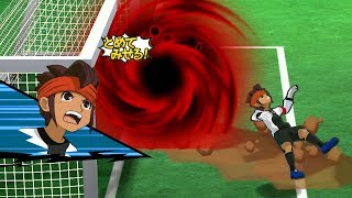Inazuma Eleven Go Strikers 2013 Destructchers Vs Inazuma Legend Japan Wii 1080p (Dolphin/Gameplay)