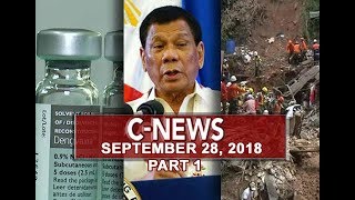 UNTV: C-NEWS (September 28, 2018) PART 1