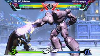 UMVC3 XAN IGT Unkn0wn vs EMP CJP Dragongod - Curleh Mustache 5