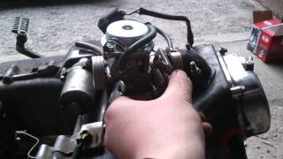 Карбюратор от 150cc на 50сс (72, 80, 90, 100) (139qmb)