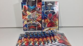 Unboxing: Power Rangers ACG - Rise of Heroes: Starter Deck and Booster Packs
