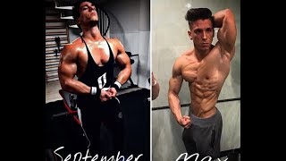 9 months contest prep trasformation//19yo//Riccardo Stradella