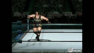 WWE Day of Reckoning GameCube Gameplay - Rhyno ring entrance