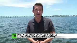 Massive Saharan dust storm heading for US