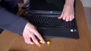 Разобрать ноутбук HP Compaq NX9420 чистка замена термопасты !!!