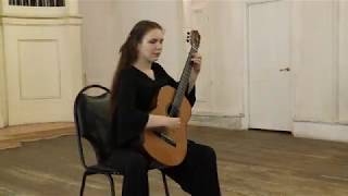 Vera Danilina – 'Rondeña' by R. Sainz de la Maza