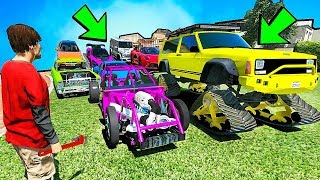 УГНАЛ 8 ЧИТЕРСКИХ МАШИН ЗА 180 СЕКУНД В ГТА 5! БИТВА ВОРОВ В GTA 5 ONLINE!