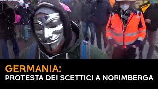 Germania: Protesta dei scettici a Norimberga