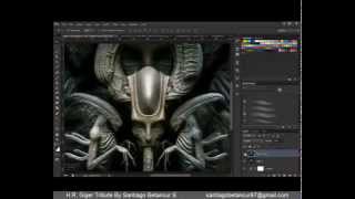 ZBrush tutorial: H.R. Giger tribute