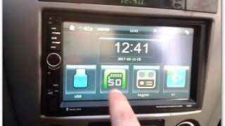 Обзор дешевой китайской 2 din магнитолы 7020g с алиэкспресс (+GPS)