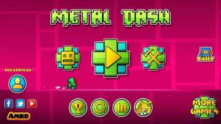 Metal Dash Texture Pack Geometry Dash 2.1 Android & Steam By:AMRB