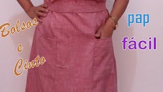 COMO APLICAR BOLSO EXTERNO + CINTO BEM SIMPLES | Atelier Costurando Comigo by Fatima Valeria