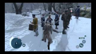 Бои, паркур и захват форта в Assassins creed 3