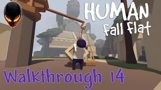 Human Fall Flat : Walkthrough 14 - Aztec / Aztèque Partie 2