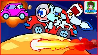 wheely Вилли мультик как игра для детей про красную машинку от Фаника