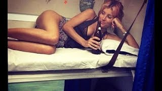 Фотоподборка красивых девушек в поездах РЖД