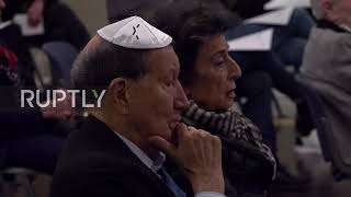 Germany: Steinmeier and Berlin mayor Muller attend commemorative event for Kristallnacht victims